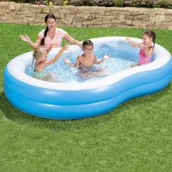 Piscine & Spa-vidaXL Bestway Piscine familiale Big Lagoon 262x157x46 cm