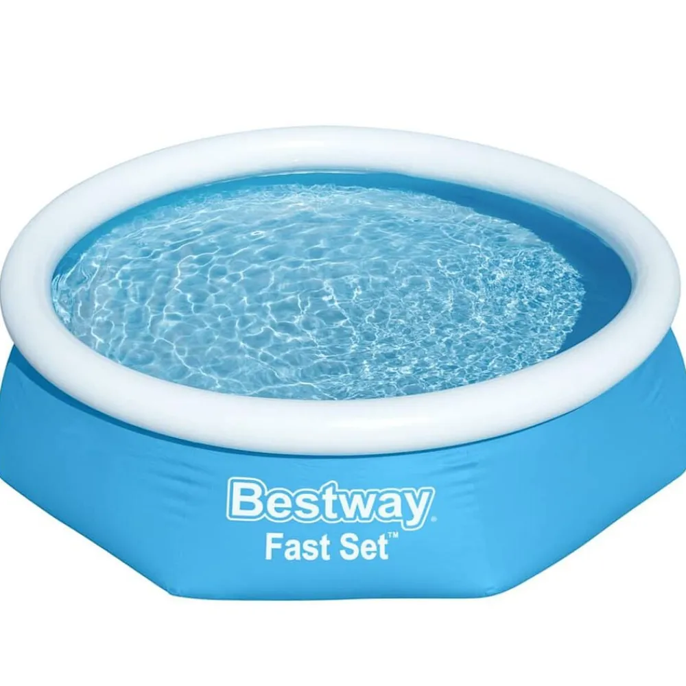 Piscine & Spa-vidaXL Bestway Piscine gonflable ronde 244x61 cm 57265