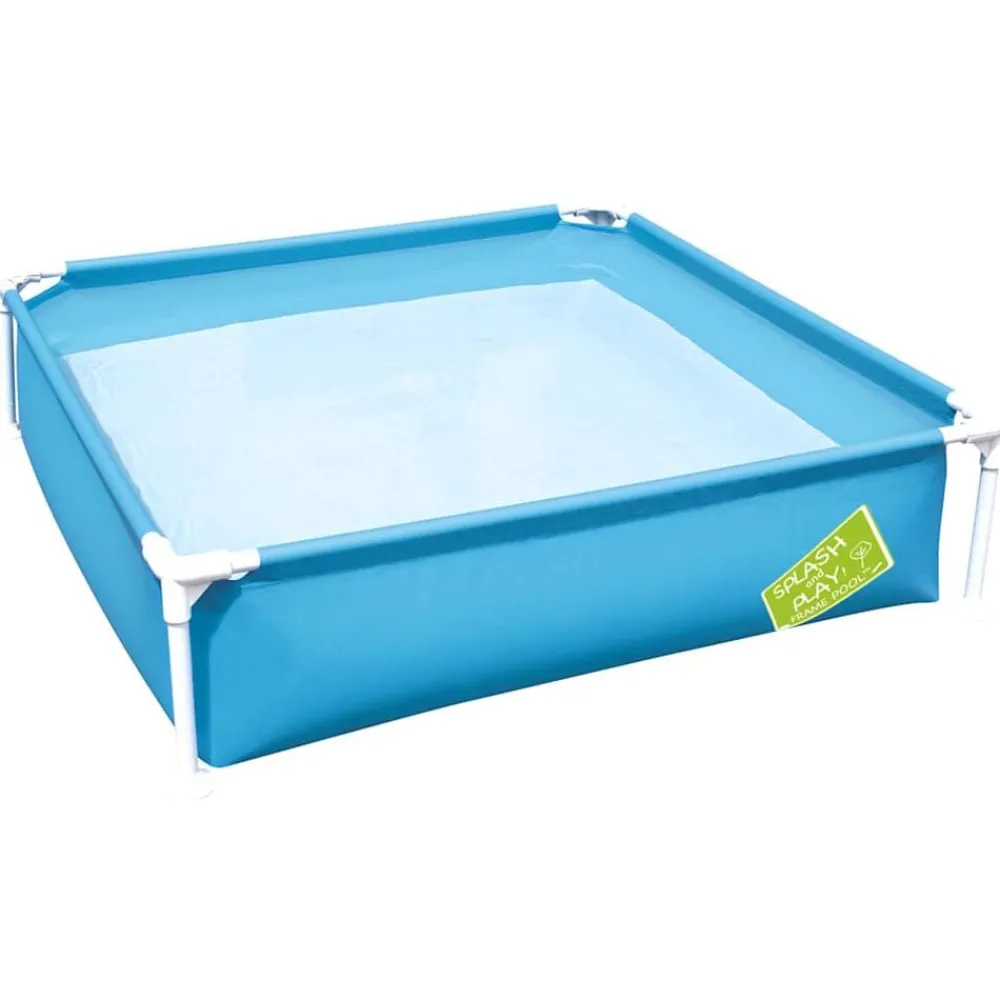 vidaXL Bestway Piscine My First Frame Pool 122x122x30,5 cm