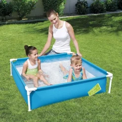 vidaXL Bestway Piscine My First Frame Pool 122x122x30,5 cm