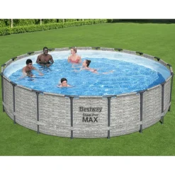 vidaXL Bestway Piscine Power Steel 549x122 cm