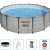 vidaXL Bestway Piscine Power Steel 427x122 cm
