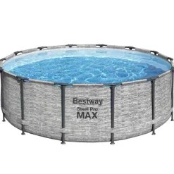 vidaXL Bestway Piscine Power Steel 427x122 cm