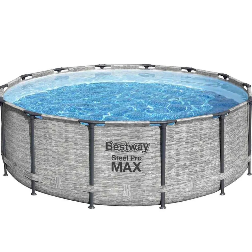 vidaXL Bestway Piscine Power Steel 427x122 cm