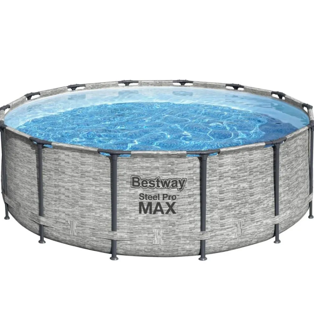 vidaXL Bestway Piscine Power Steel 427x122 cm