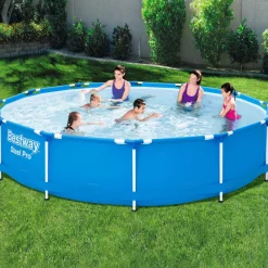 Piscine & Spa-vidaXL Bestway Piscine Steel Pro cadre 366x76 cm