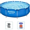 vidaXL Bestway Piscine Steel Pro 305x76 cm
