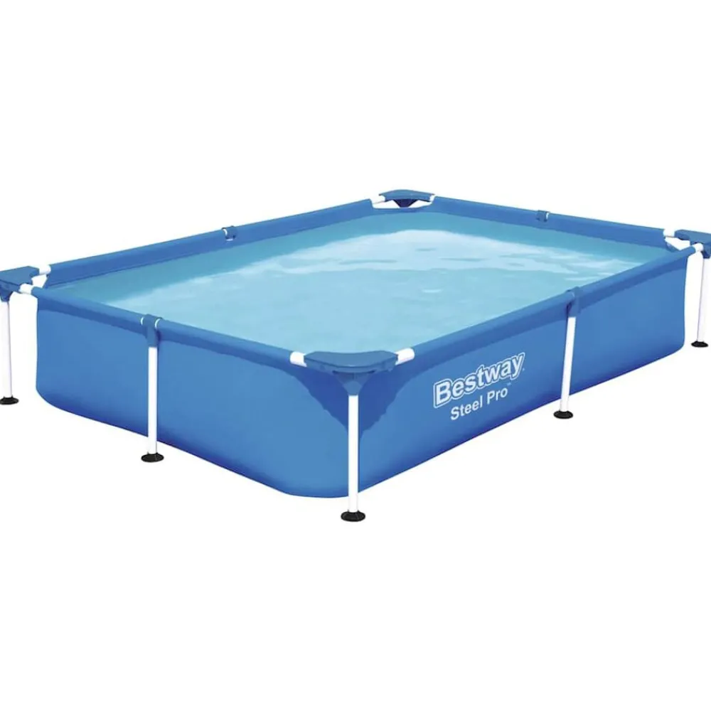 vidaXL Bestway Piscine Steel Pro 221x150x43 cm