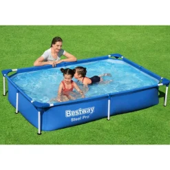 vidaXL Bestway Piscine Steel Pro 221x150x43 cm