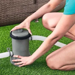 vidaXL Bestway Pompe de filtration de piscine Flowclear 2006 L/h
