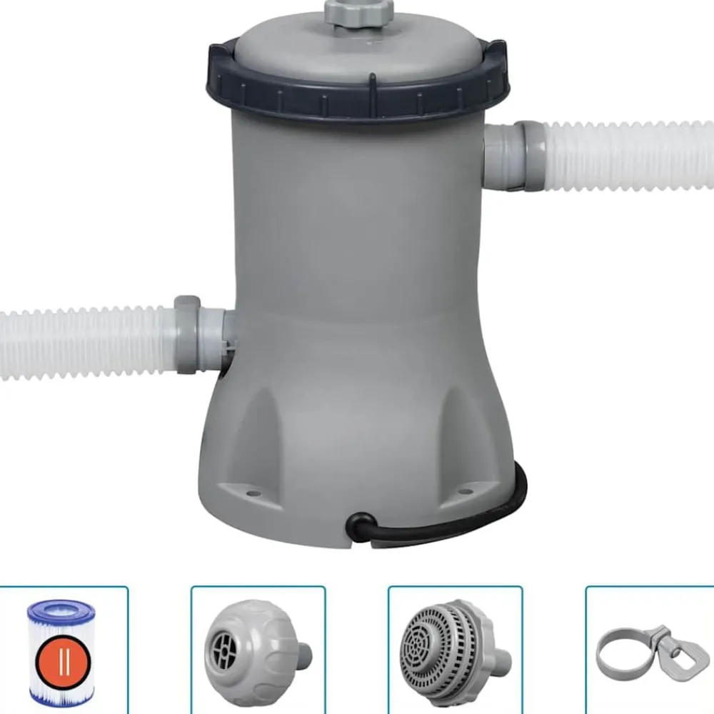 vidaXL Bestway Pompe de filtration de piscine Flowclear 2006 L/h
