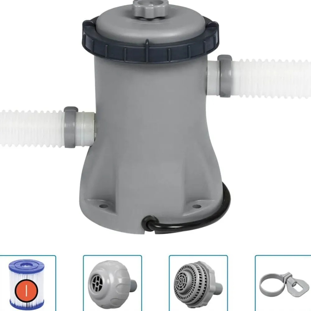 Piscine & Spa-vidaXL Bestway Pompe de filtration de piscine Flowclear 1249 L/h