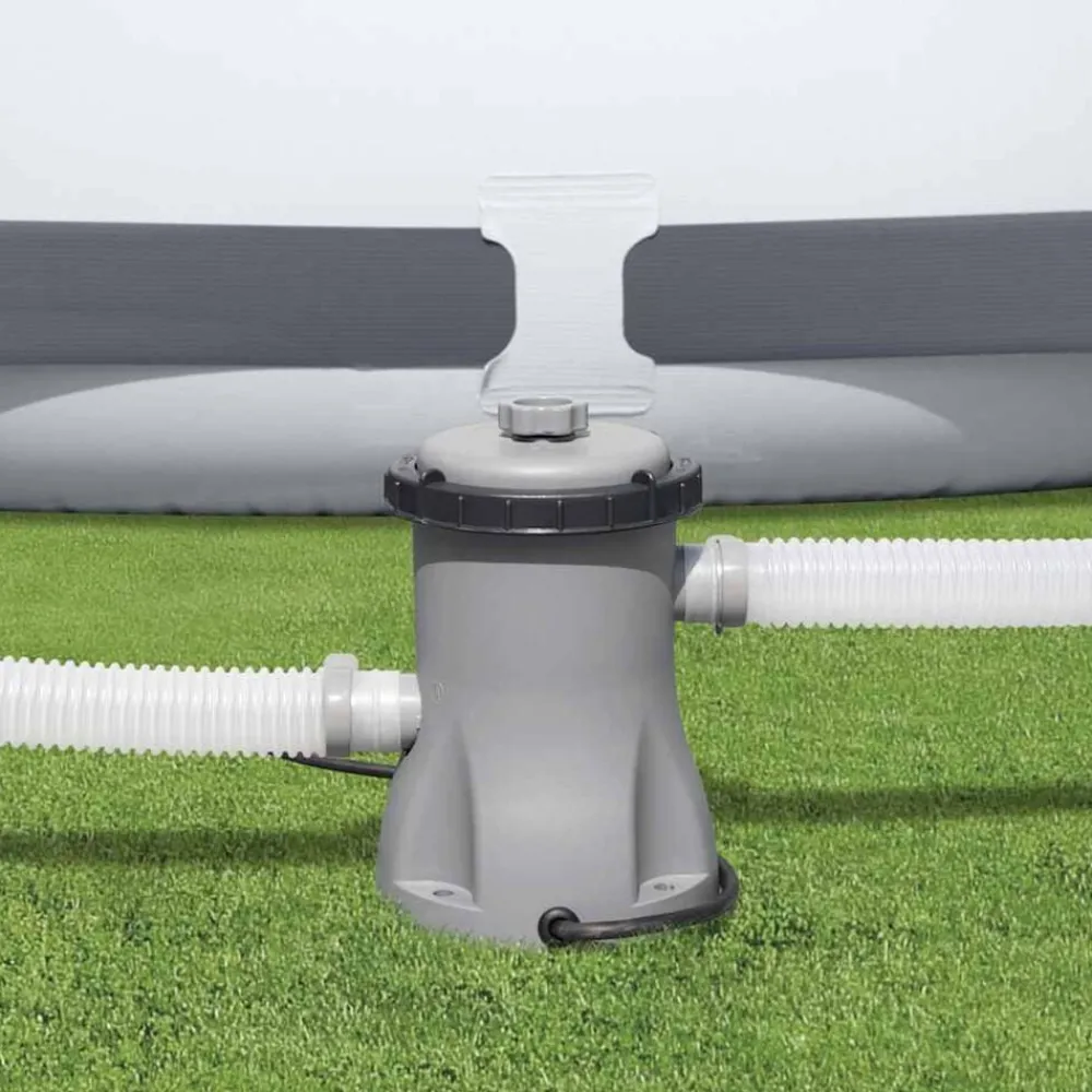 vidaXL Bestway Pompe de filtration pour piscine Flowclear 330 gal