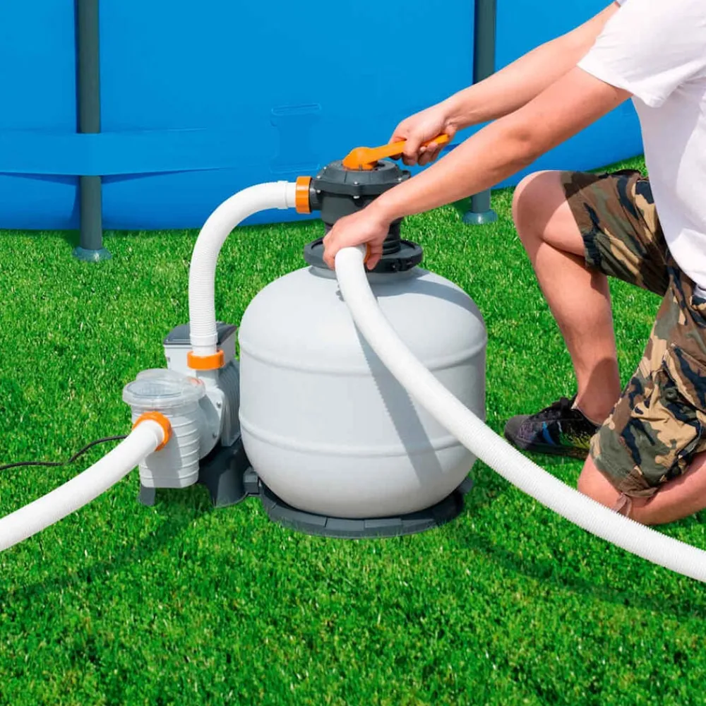 Piscine & Spa-vidaXL Bestway Pompe de filtration à sable Flowclear 8327 L/h