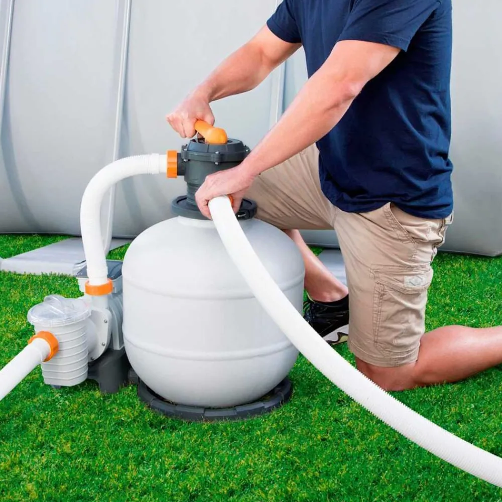 Piscine & Spa-vidaXL Bestway Pompe de filtration à sable Flowclear 8327 L/h