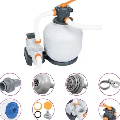 Piscine & Spa-vidaXL Bestway Pompe de filtration à sable Flowclear 8327 L/h