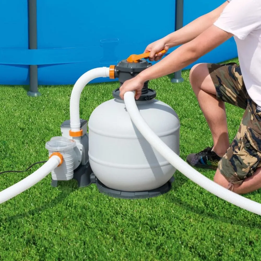 Piscine & Spa-vidaXL Bestway Pompe de filtration à sable Flowclear 8327 L/h