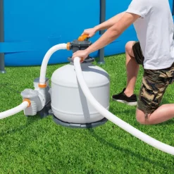 vidaXL Bestway Pompe de filtre à sable Flowclear 11355 L/h