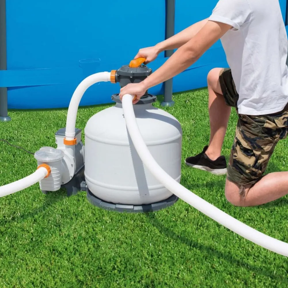 vidaXL Bestway Pompe de filtre à sable Flowclear 11355 L/h
