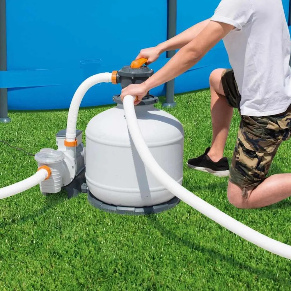 vidaXL Bestway Pompe de filtre à sable Flowclear 11355 L/h