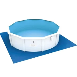 vidaXL Bestway Tapis de sol pour piscine Flowclear 488x488 cm