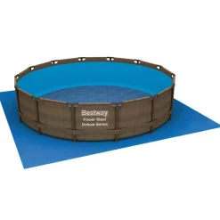 vidaXL Bestway Tapis de sol pour piscine Flowclear 488x488 cm