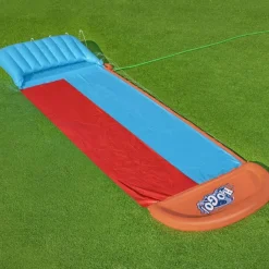 vidaXL Bestway Toboggan aquatique H2OGO Tsunami Splash Ramp Toboggan double