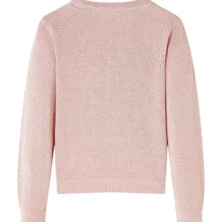 Vêtements & Accessoires-vidaXL Cardigan pour enfants tricoté doux 92 Rose