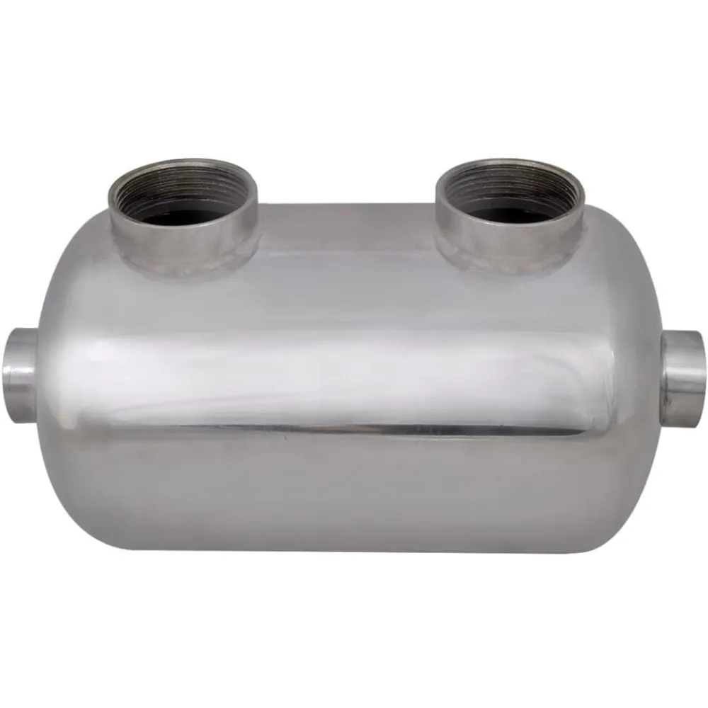 Piscine & Spa-vidaXL Échangeur de chaleur pour piscine 292 x 134 mm 28 kW