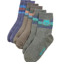 Vêtements & Accessoires-vidaXL Chaussettes pour enfants 5 paires EU 23-26