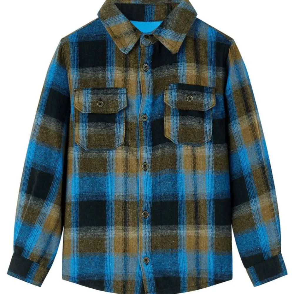 vidaXL Chemise pour enfants à col rabattu 92