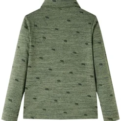 vidaXL Chemise pour enfants kaki mélangé 104