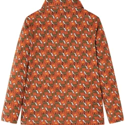 Vêtements & Accessoires-vidaXL Chemise pour enfants rouillé clair 92