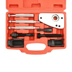 Equipement & Outils De Garage-vidaXL Coffret extracteur d'injecteur moteur diesel Citroën Peugeot 9 pcs