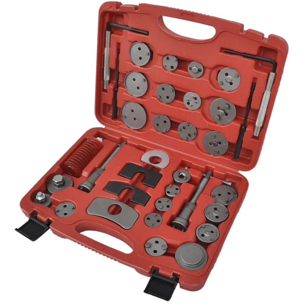 Equipement & Outils De Garage-vidaXL Coffret Repousse Piston d’Etrier De Frein- Kit de 35 Pièces