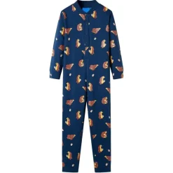 vidaXL Combinaison enfants bleu jean 92