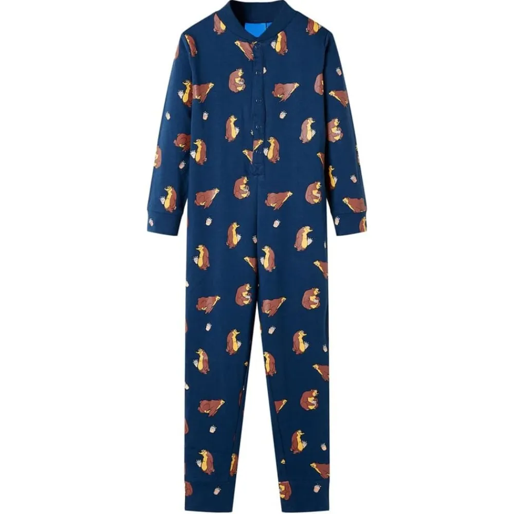 vidaXL Combinaison enfants bleu jean 92