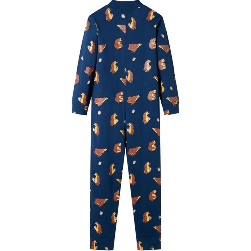 vidaXL Combinaison enfants bleu jean 92