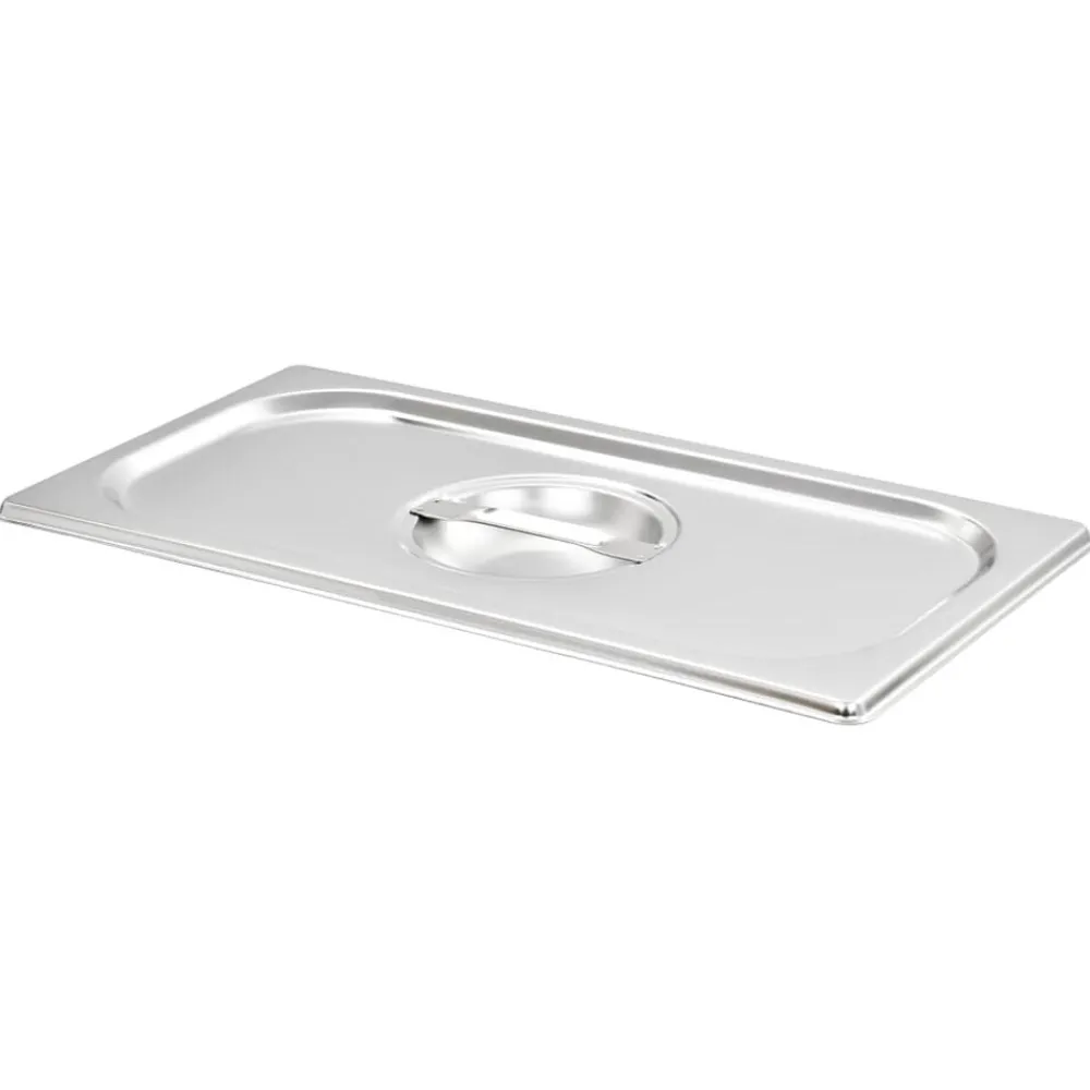 Arts De La Table & Arts Culinaires-vidaXL Couvercles de plateau 4 pcs GN 1/3 Acier inoxydable