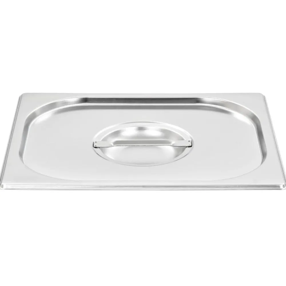 Arts De La Table & Arts Culinaires-vidaXL Couvercles de plateau 2 pcs GN 1/2 Acier inoxydable
