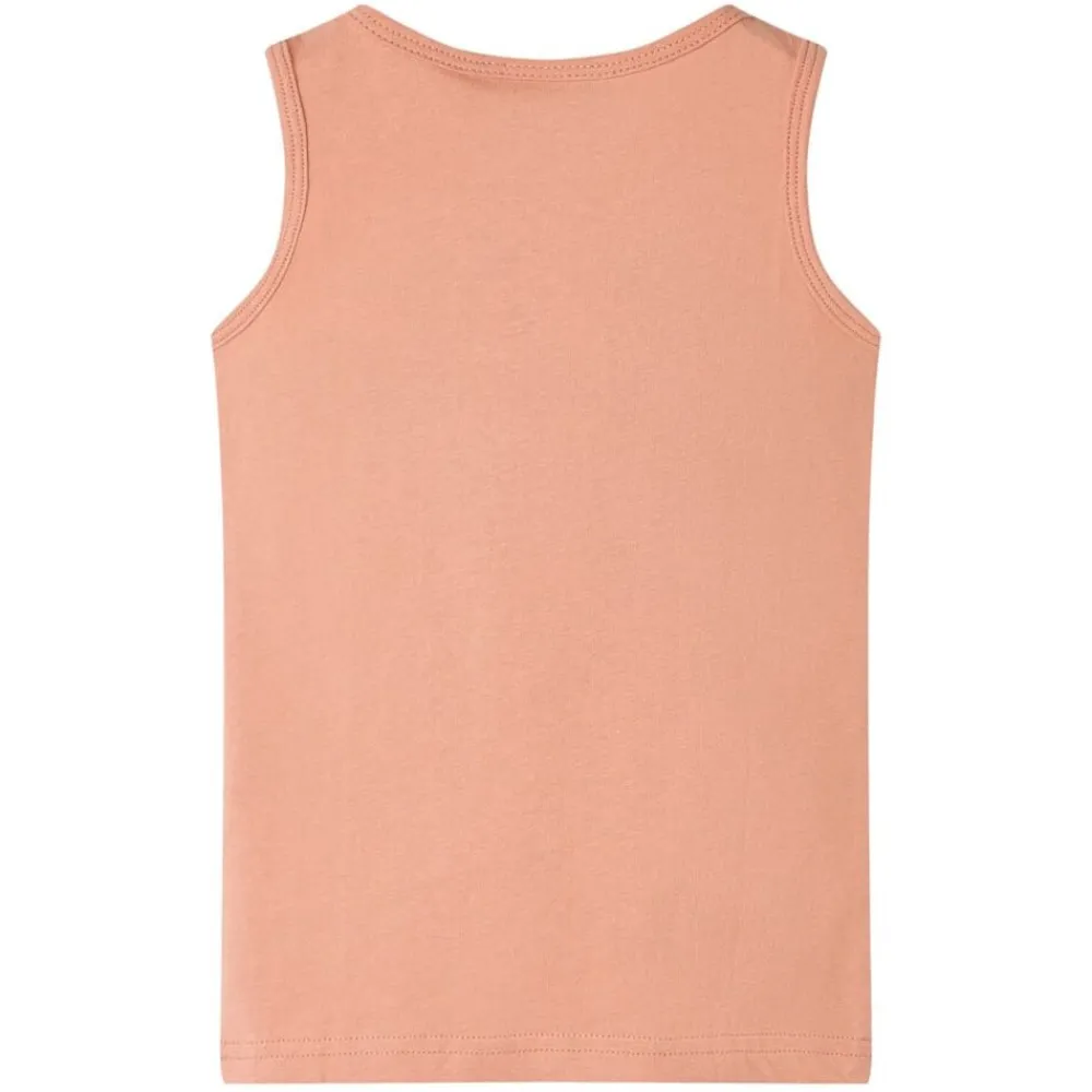 Vêtements & Accessoires-vidaXL Débardeur enfant clair 128 Orange