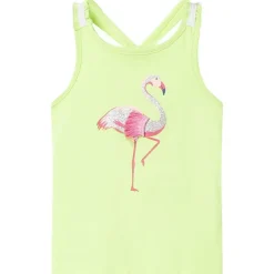 Vêtements & Accessoires-vidaXL Débardeur pour enfants fluo 104 Jaune