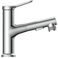 Plomberie-vidaXL EISL Mitigeur de lavabo VARIABILE avec douchette extractible chrome
