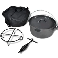 vidaXL Four néerlandais avec accessoires inclus