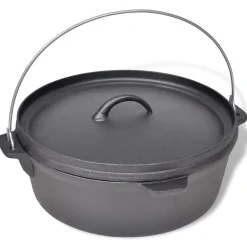 Arts De La Table & Arts Culinaires-vidaXL Four néerlandais avec accessoires inclus