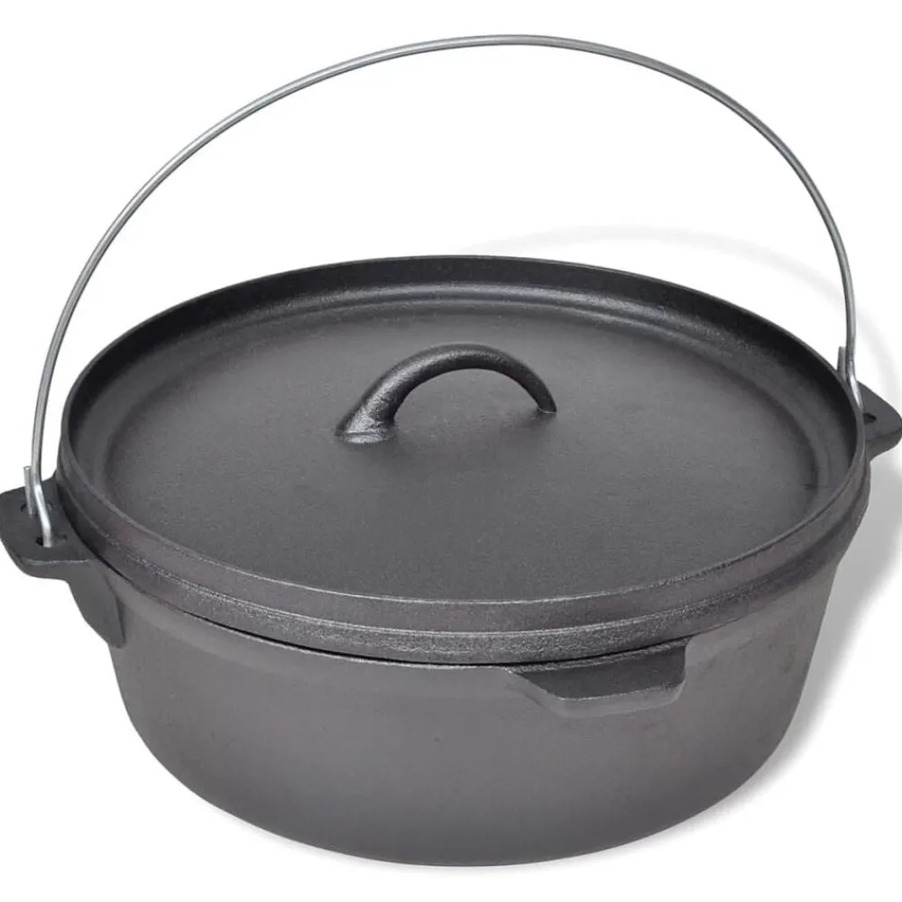Arts De La Table & Arts Culinaires-vidaXL Four néerlandais avec accessoires inclus
