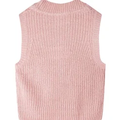 vidaXL Gilet pull-over tricoté pour enfants rose clair 92