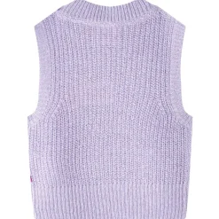 Vêtements & Accessoires-vidaXL Gilet pull-over tricoté pour enfants lilas clair 92
