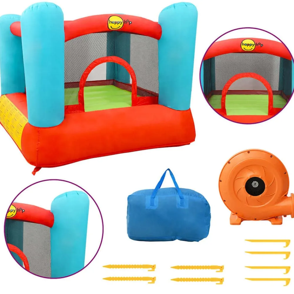 vidaXL Happy Hop Château gonflable 200x210x160 cm PVC