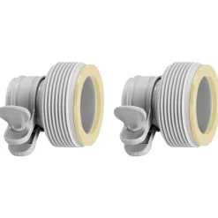 Piscine & Spa-vidaXL Intex Adaptateurs B 2 pcs pour tuyaux 32 mm à 38 mm